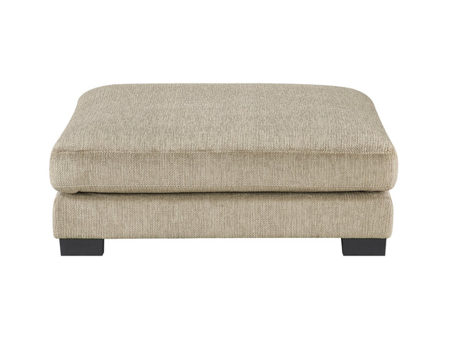 Tinley Brown Ottoman - Ornate Home