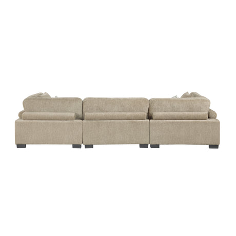 Tinley Brown Sofa - Ornate Home