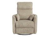 Tinley Brown Swivel Glider Reclining Chair - Ornate Home