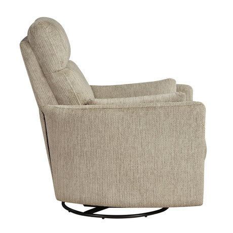 Tinley Brown Swivel Glider Reclining Chair - Ornate Home