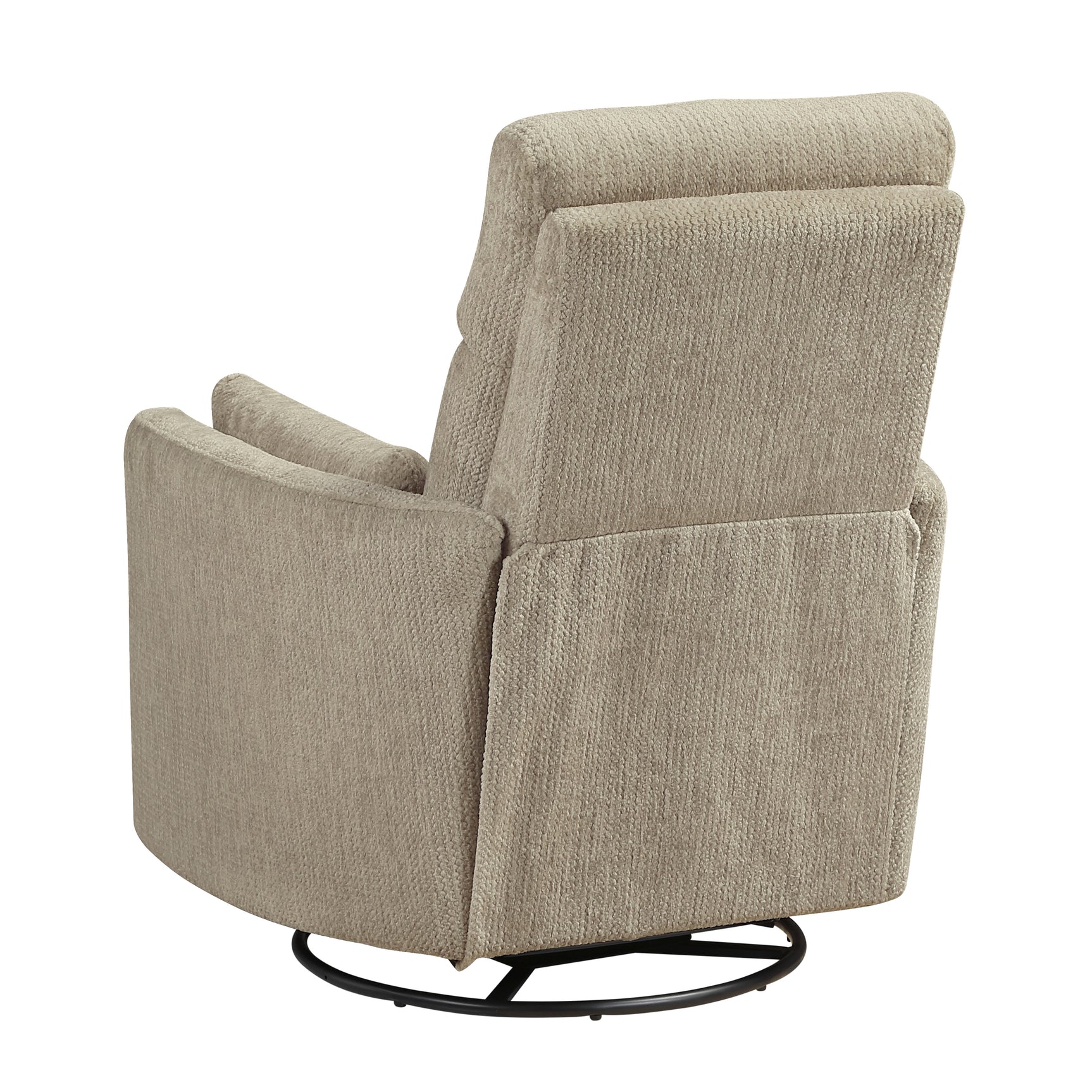 Tinley Brown Swivel Glider Reclining Chair - Ornate Home