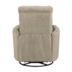Tinley Brown Swivel Glider Reclining Chair - Ornate Home