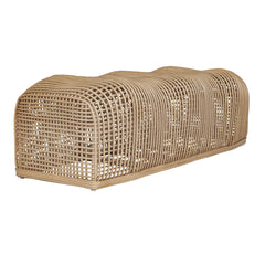 Tino Woodtone Rattan Bench - Ornate Home