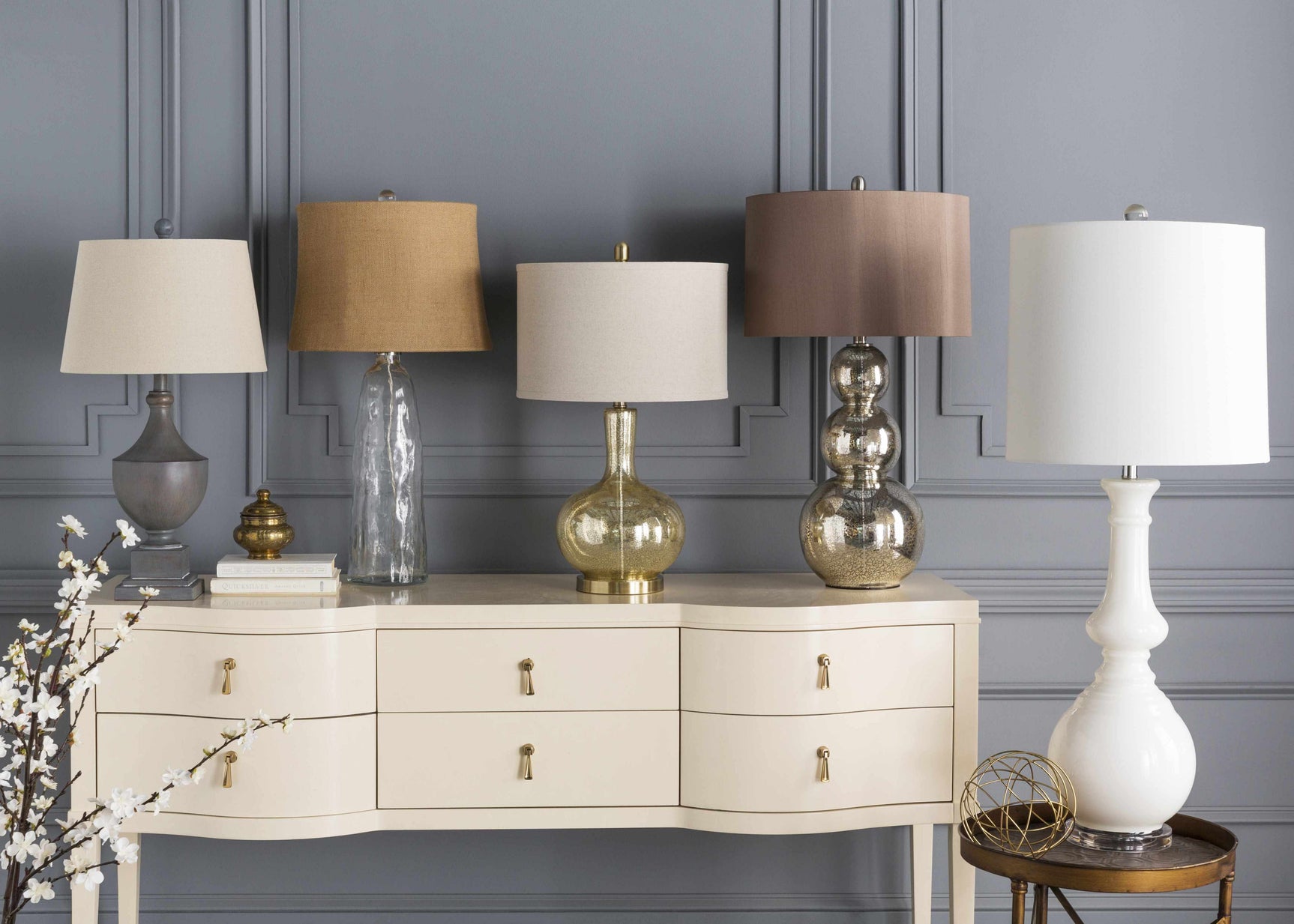 Tinoto Glass Table Lamp - Ornate Home