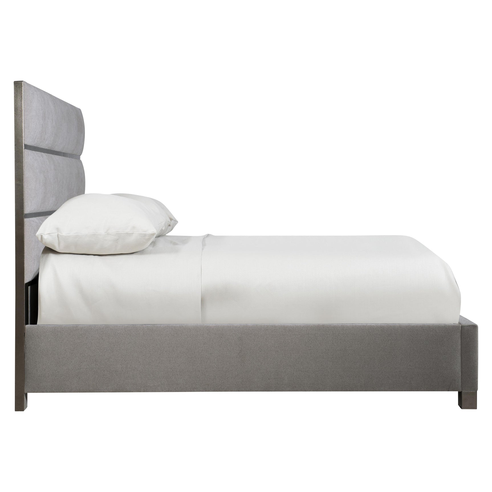 Tinsley Graphite King Panel Bed - Ornate Home