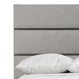 Tinsley Graphite King Panel Bed - Ornate Home