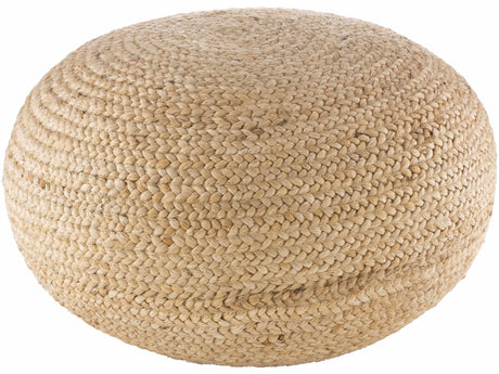 Tintern Jute Knitted Pouf - Ornate Home