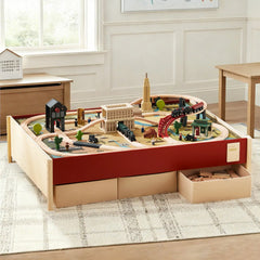 Tiny Land® 1920 Railway Adventure Train Table - Ornate Home