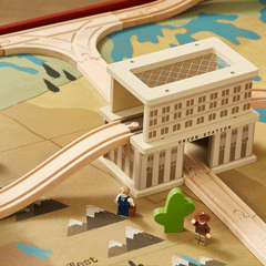 Tiny Land® 1920 Railway Adventure Train Table - Ornate Home