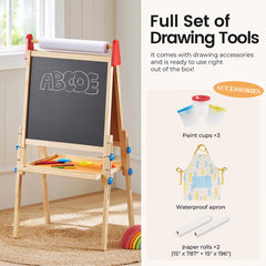 Tiny Land® 3-in-1 Art Easel for Kids - Ornate Home