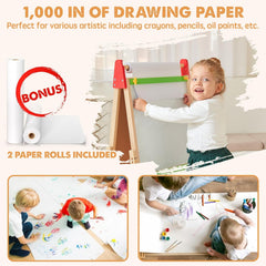 Tiny Land® 3-in-1 Art Easel for Kids - Ornate Home