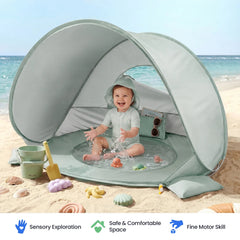 Tiny Land® 3-in-1 Baby Beach Tent - Ornate Home