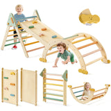 Tiny Land® 7-in-1 Morandi Pikler Triangle Set - Ornate Home