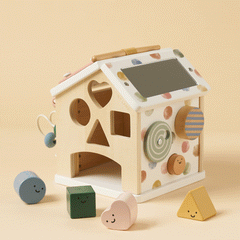 Tiny Land® Cottage Activity Cube - Morandi - Ornate Home