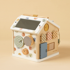 Tiny Land® Cottage Activity Cube - Morandi - Ornate Home