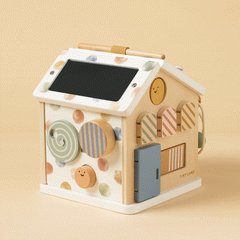 Tiny Land® Cottage Activity Cube - Morandi - Ornate Home