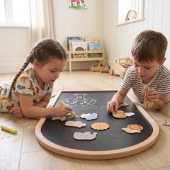 Tiny Land® Double-Sided Arched Magnet Chalkboard - Ornate Home