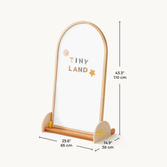 Tiny Land® Double-Sided Arched Magnet Chalkboard - Ornate Home