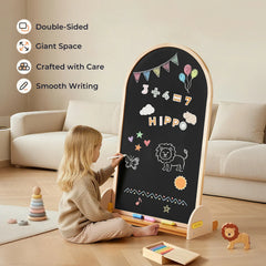 Tiny Land® Double-Sided Arched Magnet Chalkboard - Ornate Home