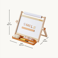 Tiny Land® Double-Sided Magnetic Tabletop Easel - Ornate Home