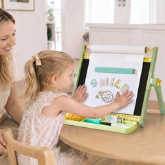 Tiny Land® Double-Sided Magnetic Tabletop Easel - Ornate Home