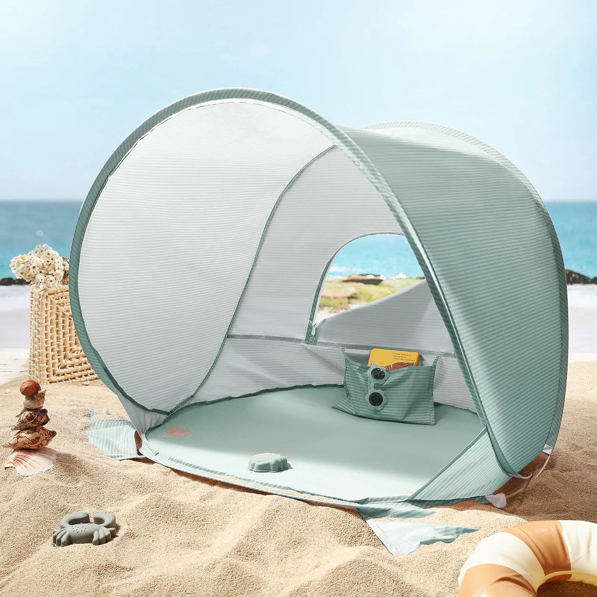Tiny Land® One-Stop Beach Toy & Tent Set - Ornate Home