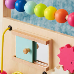 Tiny Land® Premium Natural Wooden Activity Walker - Ornate Home