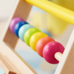 Tiny Land® Premium Natural Wooden Activity Walker - Ornate Home
