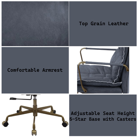 Tinzud Gray Office Chair - Ornate Home