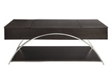 Tioga Espresso/Chrome Lift Top Cocktail Table - Ornate Home