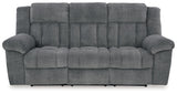 Tip-Off Slate Power Reclining Sofa - Ornate Home