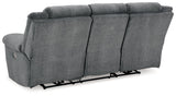 Tip-Off Slate Power Reclining Sofa - Ornate Home