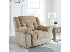 Tip-Off Wheat Power Recliner - Ornate Home