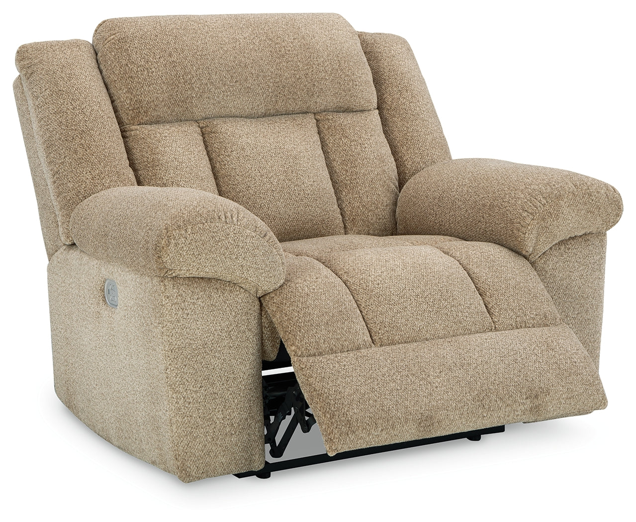 Tip-Off Wheat Power Recliner - Ornate Home