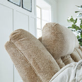 Tip-Off Wheat Power Reclining Loveseat (Online Special Price) - Ornate Home