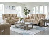 Tip-Off Wheat Power Reclining Sofa, Loveseat and Recliner - Ornate Home