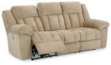 Tip-Off Wheat Power Reclining Sofa, Loveseat and Recliner - Ornate Home