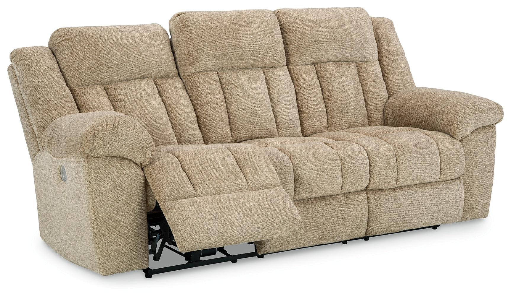 Tip-Off Wheat Power Reclining Sofa, Loveseat and Recliner - Ornate Home