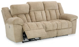Tip-Off Wheat Power Reclining Sofa, Loveseat and Recliner - Ornate Home