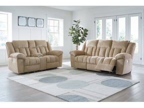 Tip-Off Wheat Power Reclining Sofa and Loveseat (Online Special Price) - Ornate Home