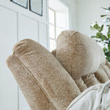 Tip-Off Wheat Power Reclining Sofa and Loveseat (Online Special Price) - Ornate Home