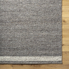 Tiran Gray Wool Area Rug - Ornate Home