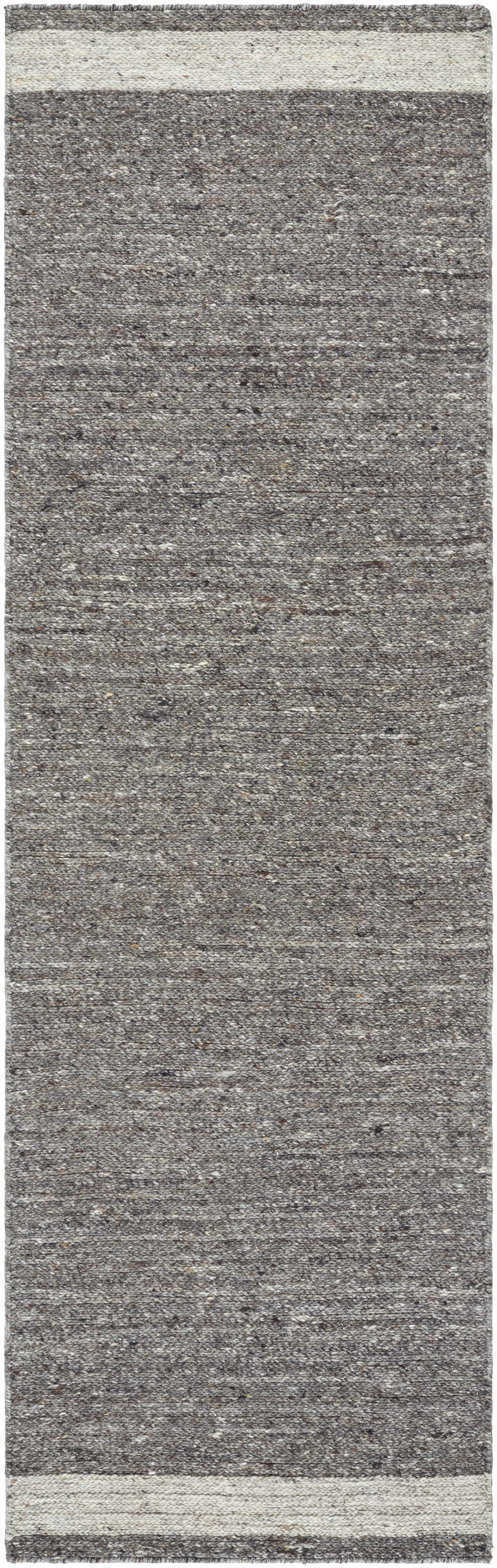 Tiran Gray Wool Area Rug - Ornate Home