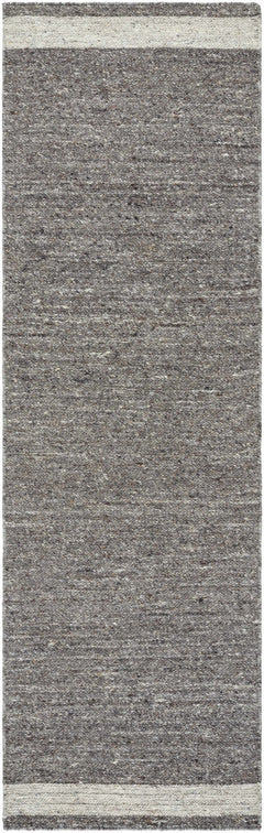 Tiran Gray Wool Area Rug - Ornate Home