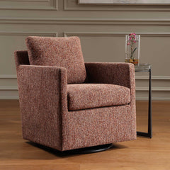Tisdell Canyon Pink/Red Swivel/Glider - Ornate Home