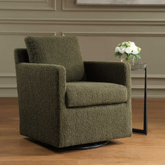 Tisdell Green Kale Swivel/Glider - Ornate Home