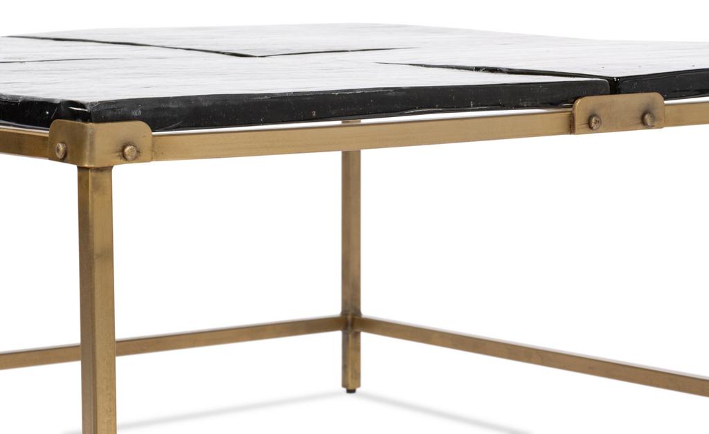 Titus Bronze Coffee Table - Ornate Home