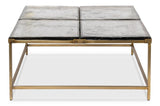 Titus Bronze Coffee Table - Ornate Home