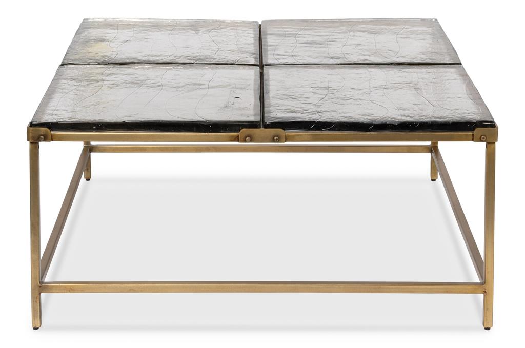 Titus Bronze Coffee Table - Ornate Home
