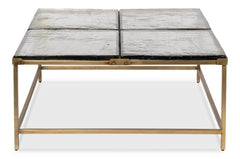 Titus Bronze Coffee Table - Ornate Home